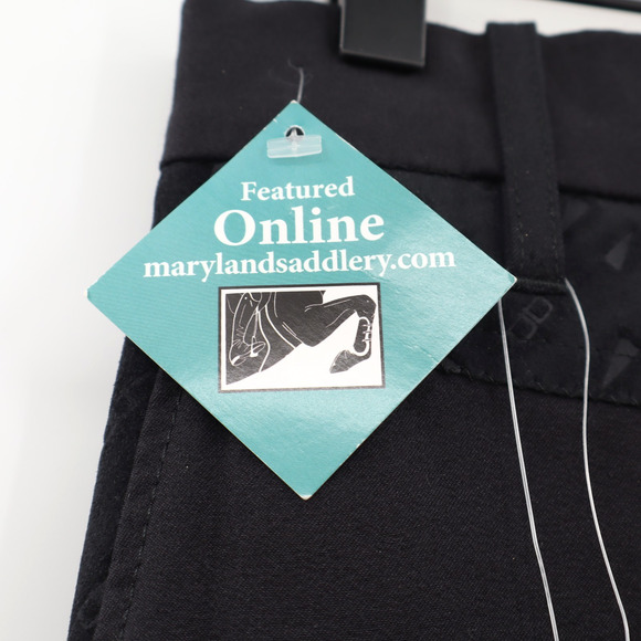 Horseware AA Platinum Women Selena Mid Rise Full Seat Riding Pants Black 30R NEW - Picture 5 of 10